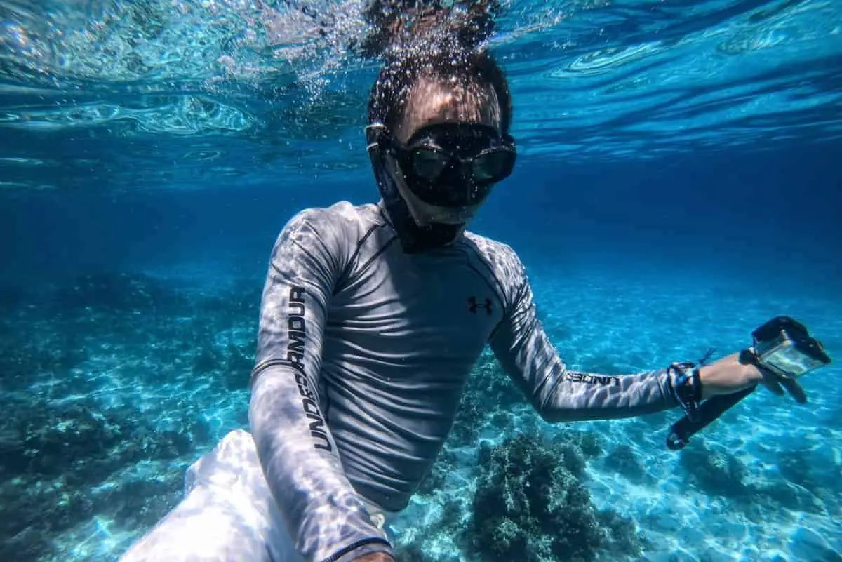 Esta es la razón por la que las máscaras de snorkel cubren su nariz