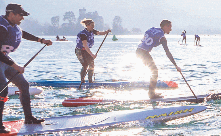 Cómo hacer una carrera de paddleboard: 13 consejos con vídeos