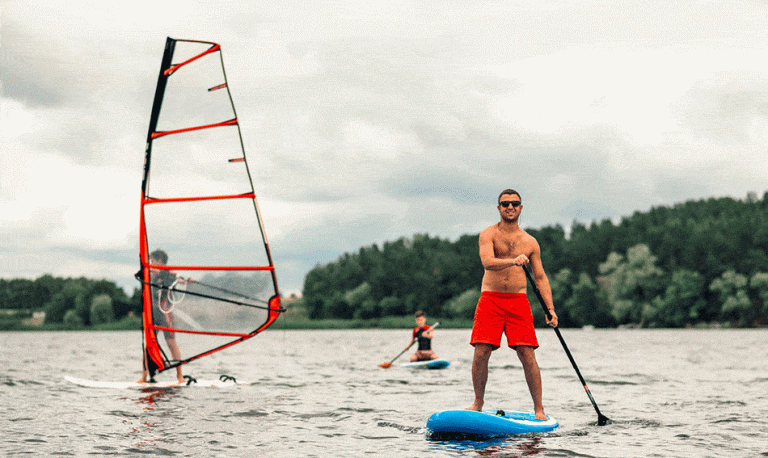 ¿Se puede hacer una tabla de paddle surf en una tabla de windsurf?